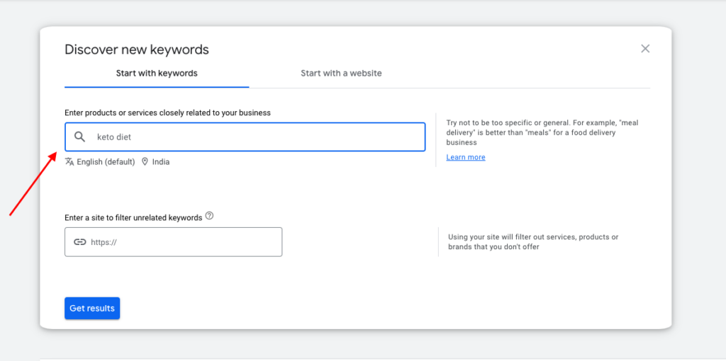 How to find keywords in Google Keyword Planner to come up with potential topics for your Amazon eBook