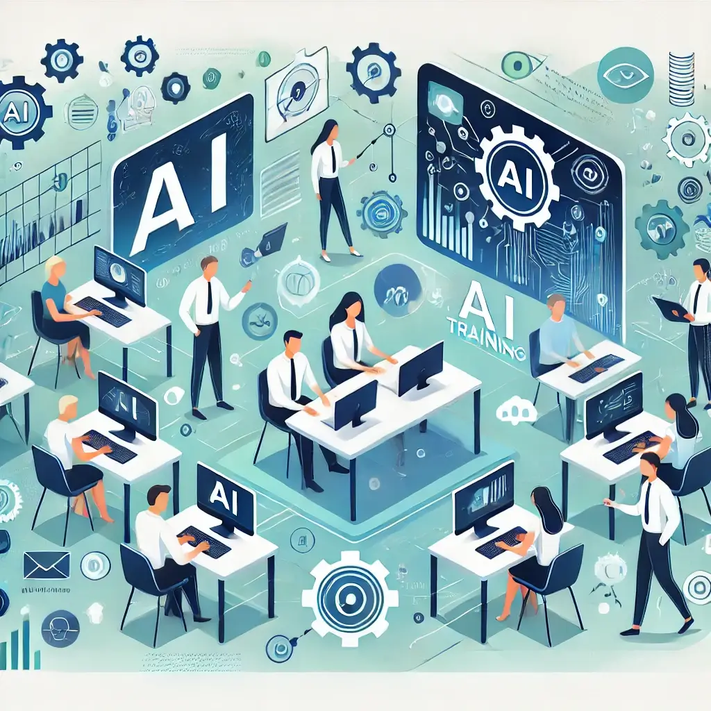 Providing AI marketing training to employees