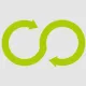 cv logo sign grey background